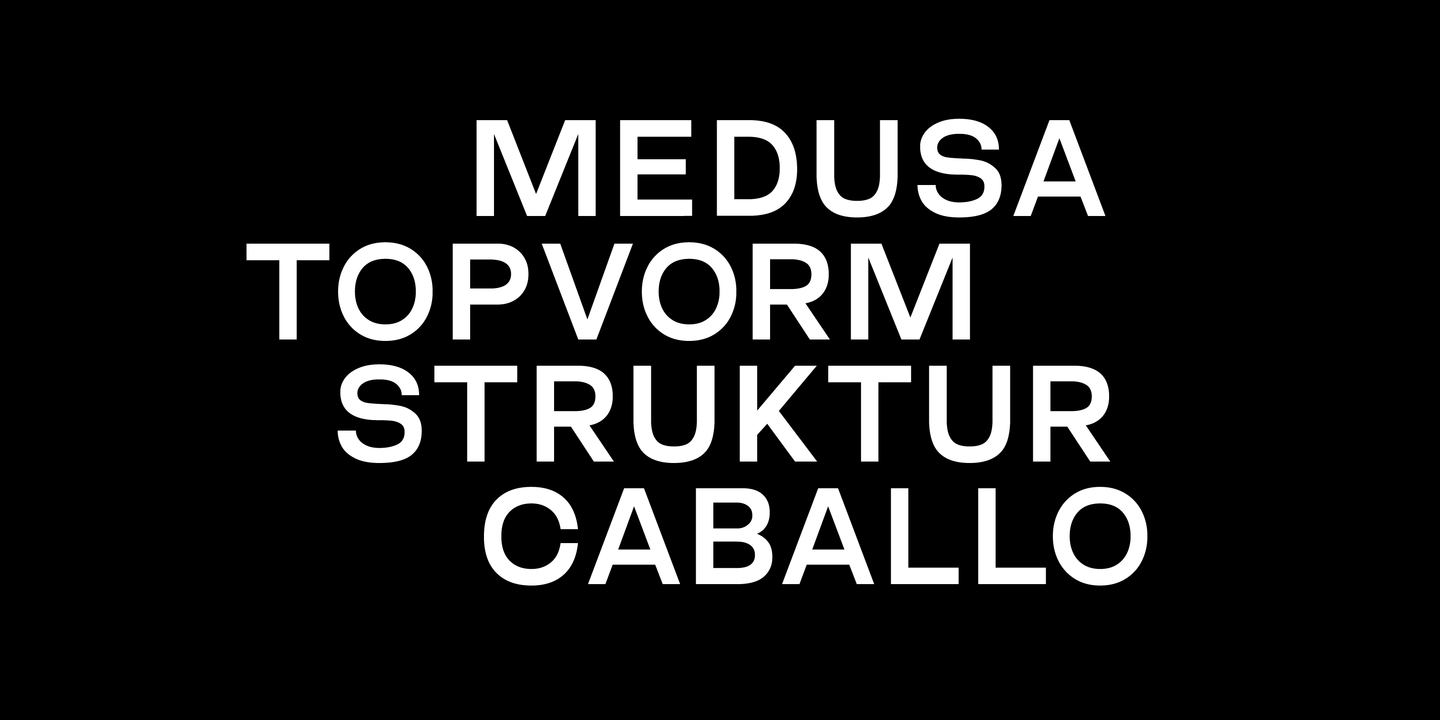 Пример шрифта Claspo ND Medium